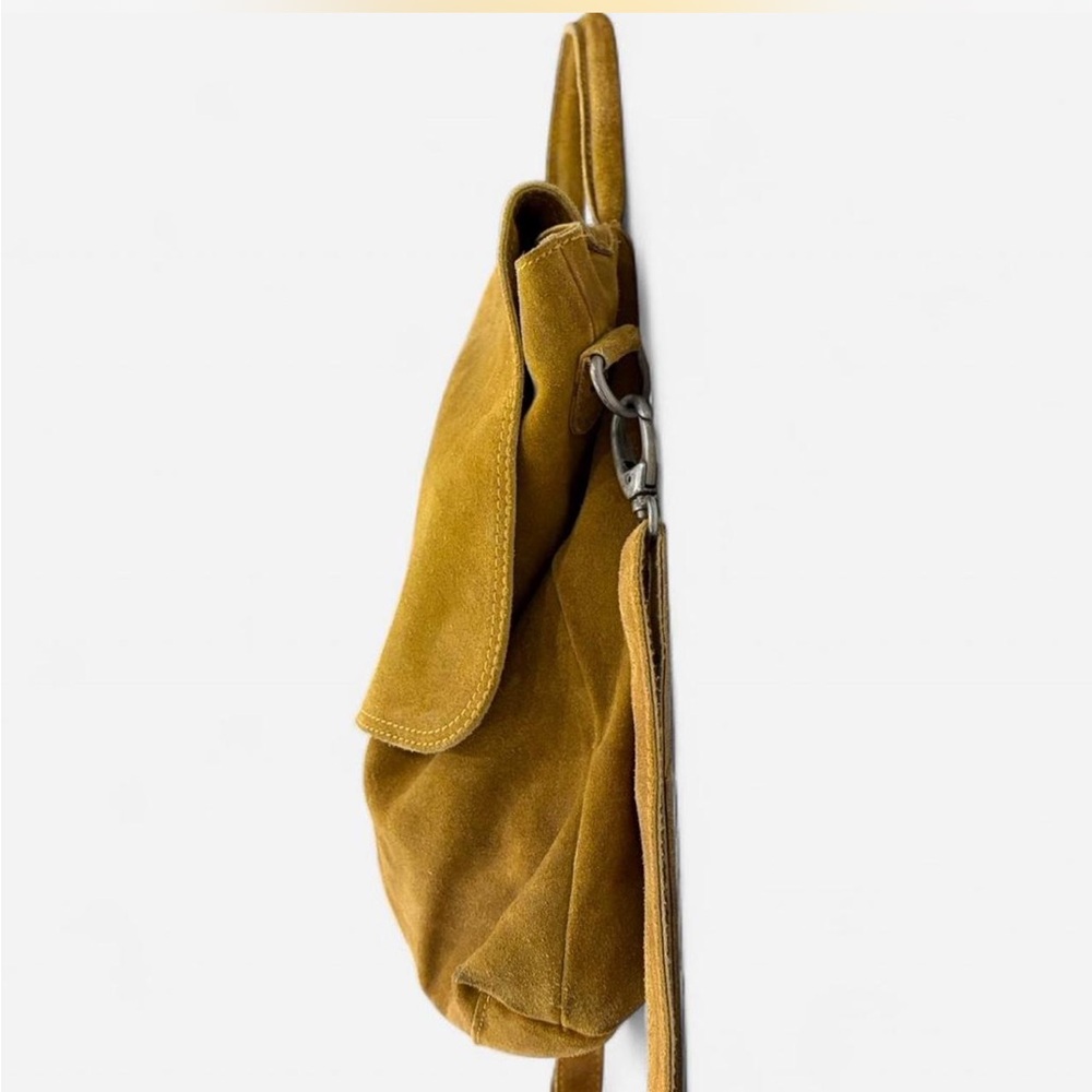 We The Free Yellow Suede Backpack - Picture 3 of 8